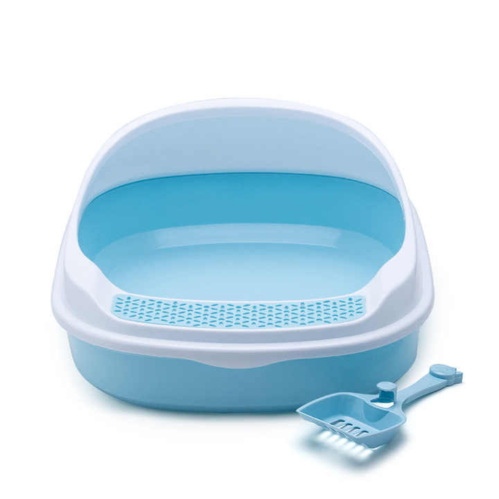 cat litter box with shovel
