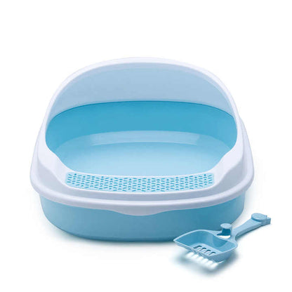 cat litter box with shovel