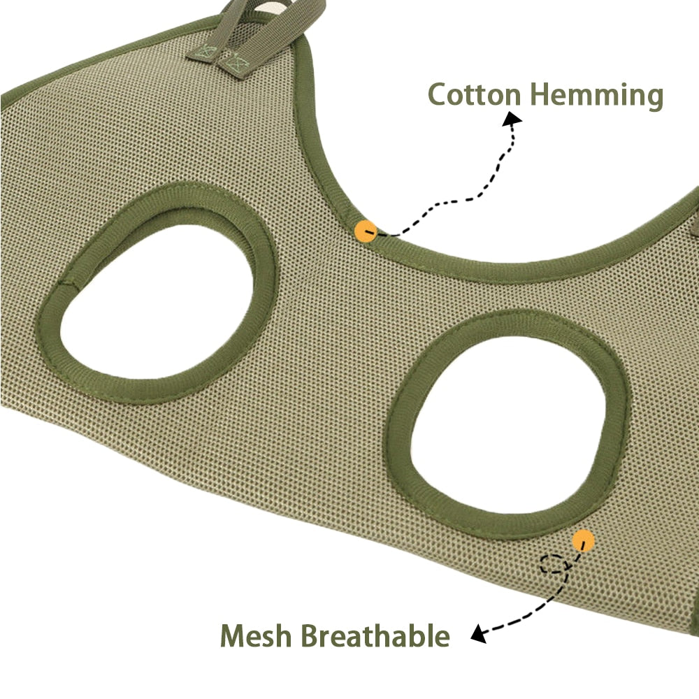 Cat Grooming nail cutting hammock